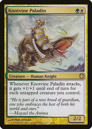 Knotvine Paladin [Duel Decks: Knights vs. Dragons] MTG Single Magic: The Gathering  | Multizone: Comics And Games