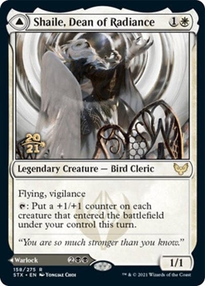 Shaile, Dean of Radiance // Embrose, Dean of Shadow [Strixhaven: School of Mages Prerelease Promos] MTG Single Magic: The Gathering  | Multizone: Comics And Games