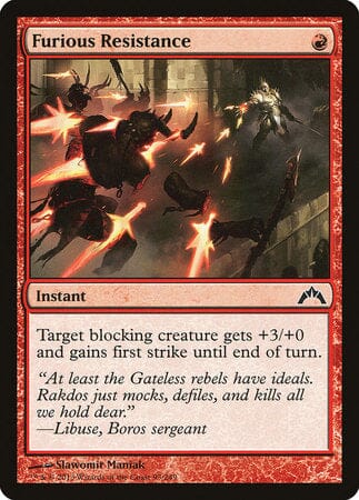 Furious Resistance [Gatecrash] MTG Single Magic: The Gathering  | Multizone: Comics And Games