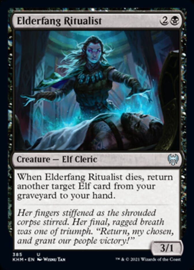 Elderfang Ritualist [Kaldheim] MTG Single Magic: The Gathering  | Multizone: Comics And Games