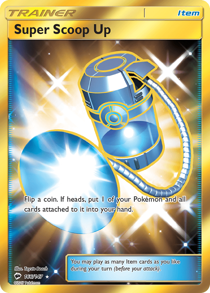 Super Scoop Up (166/147) [Sun & Moon: Burning Shadows] Pokemon Single Pokémon  | Multizone: Comics And Games