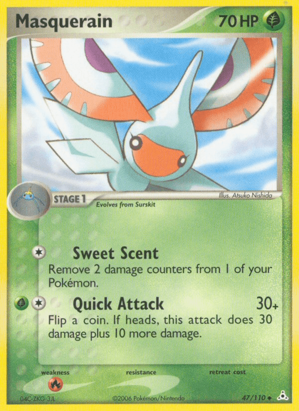 Masquerain (47/110) [EX: Holon Phantoms] Pokemon Single Pokémon  | Multizone: Comics And Games