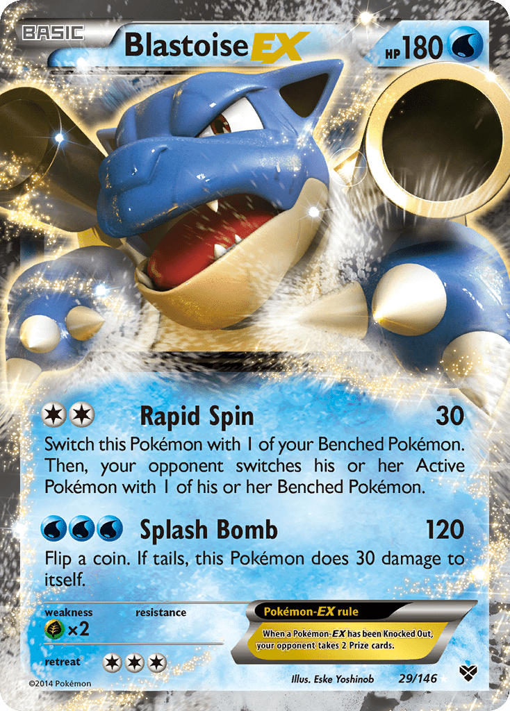 Blastoise EX (29/146) [XY: Base Set] Pokemon Single Pokémon  | Multizone: Comics And Games