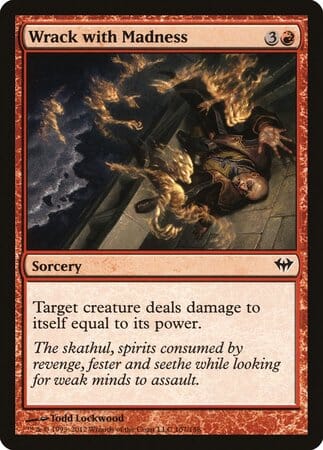 Wrack with Madness [Dark Ascension] MTG Single Magic: The Gathering  | Multizone: Comics And Games
