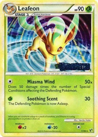 Leafeon (17/90) (Prerelease Promo) [Nintendo: Black Star Promos] Pokemon Single Pokémon  | Multizone: Comics And Games