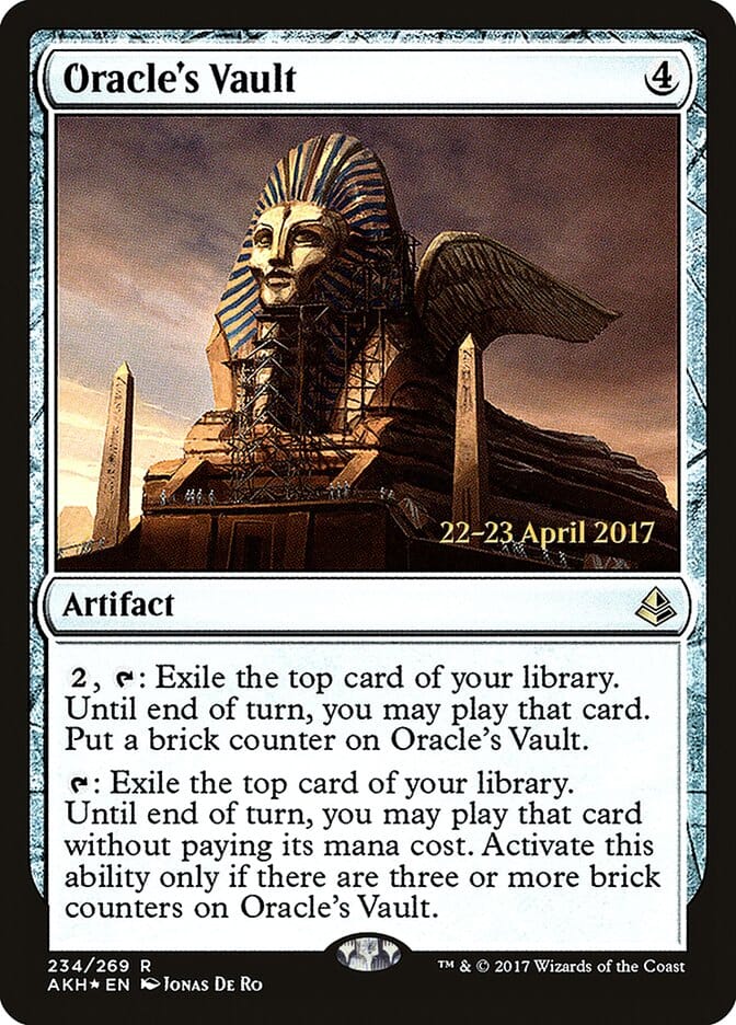 Oracle's Vault [Amonkhet Prerelease Promos] MTG Single Magic: The Gathering  | Multizone: Comics And Games