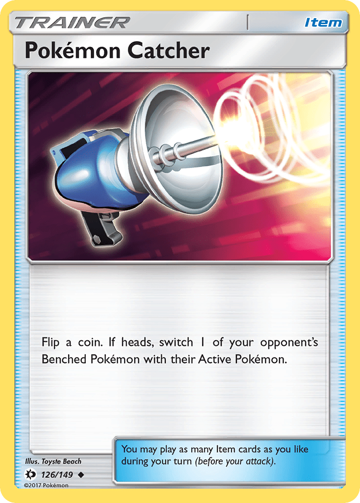 Pokemon Catcher (126/149) [Sun & Moon: Base Set] Pokemon Single Pokémon  | Multizone: Comics And Games