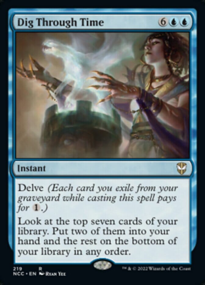 Dig Through Time [Streets of New Capenna Commander] MTG Single Magic: The Gathering  | Multizone: Comics And Games