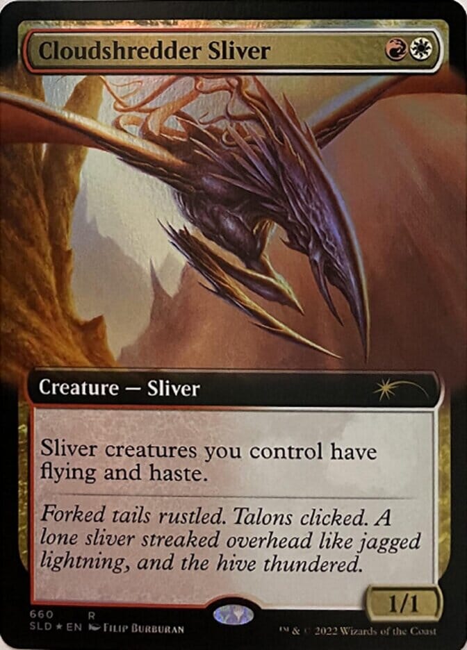 Cloudshredder Sliver (Extended Art) [Secret Lair Drop Promos] MTG Single Magic: The Gathering  | Multizone: Comics And Games