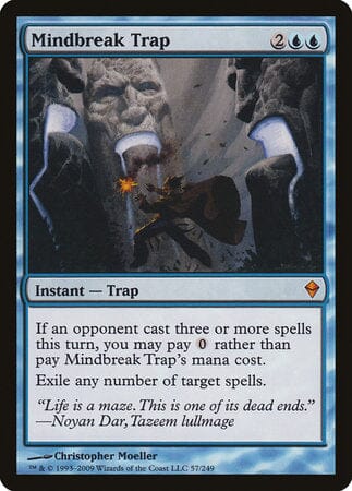 Mindbreak Trap [Zendikar] MTG Single Magic: The Gathering  | Multizone: Comics And Games