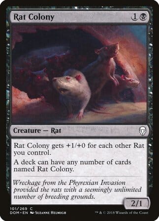 Rat Colony [Dominaria] MTG Single Magic: The Gathering  | Multizone: Comics And Games