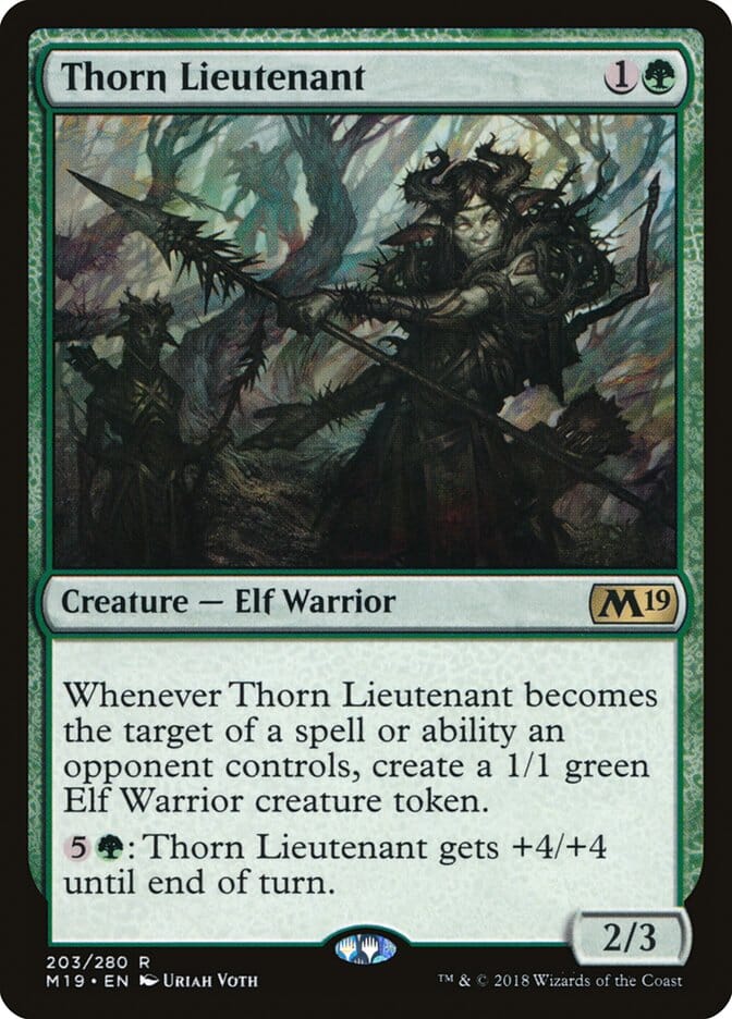 Thorn Lieutenant [Core Set 2019] MTG Single Magic: The Gathering  | Multizone: Comics And Games