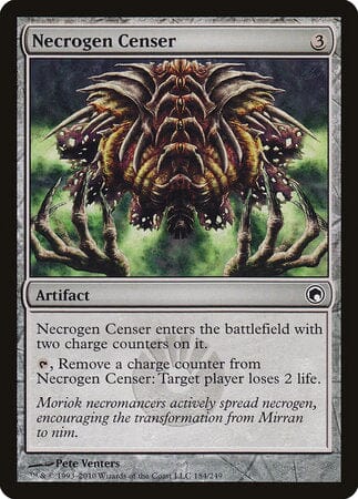Necrogen Censer [Scars of Mirrodin] MTG Single Magic: The Gathering  | Multizone: Comics And Games