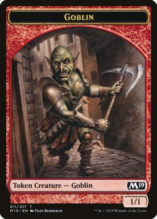 Goblin Token [Core Set 2019 Tokens] MTG Single Magic: The Gathering  | Multizone: Comics And Games