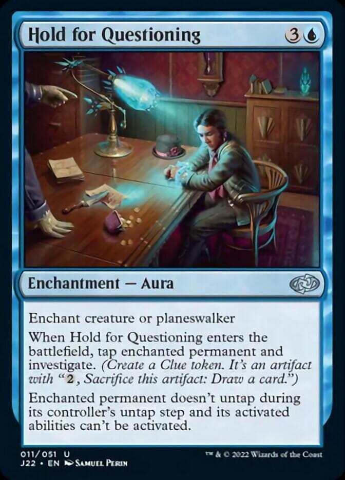 Hold for Questioning [Jumpstart 2022] MTG Single Magic: The Gathering  | Multizone: Comics And Games