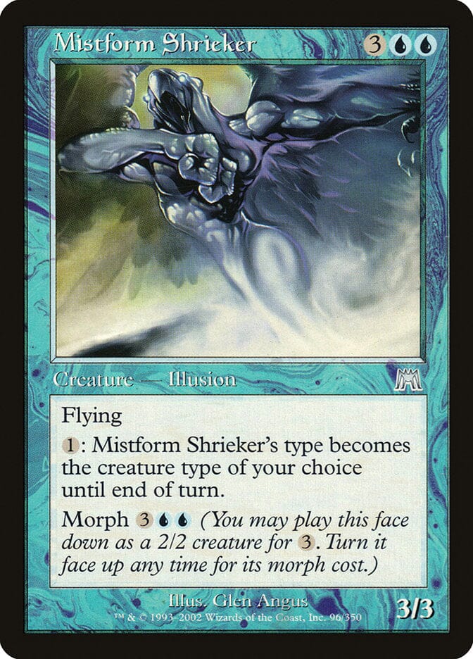 Mistform Shrieker [Onslaught] MTG Single Magic: The Gathering  | Multizone: Comics And Games