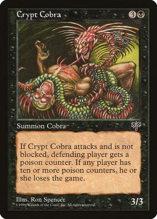 Crypt Cobra [Mirage] MTG Single Magic: The Gathering  | Multizone: Comics And Games