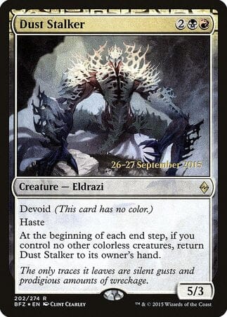 Dust Stalker [Battle for Zendikar Promos] MTG Single Magic: The Gathering  | Multizone: Comics And Games