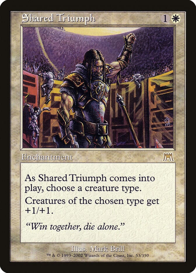 Shared Triumph [Onslaught] MTG Single Magic: The Gathering  | Multizone: Comics And Games