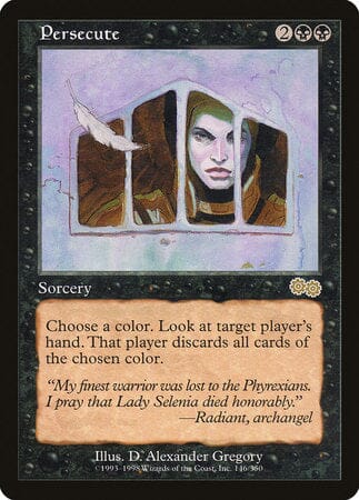 Persecute [Urza's Saga] MTG Single Magic: The Gathering  | Multizone: Comics And Games