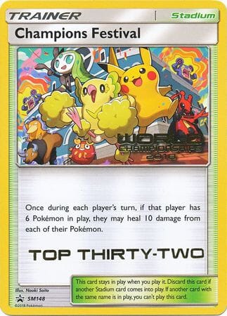 Champions Festival (SM148) (2018 Top Thirty Two) [Sun & Moon: Black Star Promos] Pokemon Single Pokémon  | Multizone: Comics And Games