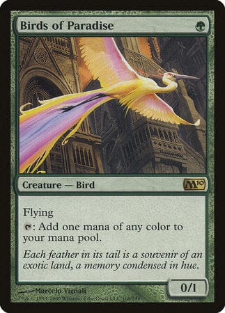 Birds of Paradise [Magic 2010] MTG Single Magic: The Gathering  | Multizone: Comics And Games