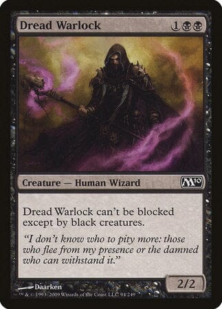 Dread Warlock [Magic 2010] MTG Single Magic: The Gathering  | Multizone: Comics And Games