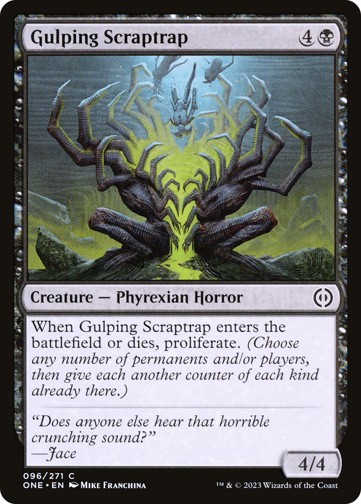 Gulping Scraptrap [Phyrexia: All Will Be One] MTG Single Magic: The Gathering  | Multizone: Comics And Games