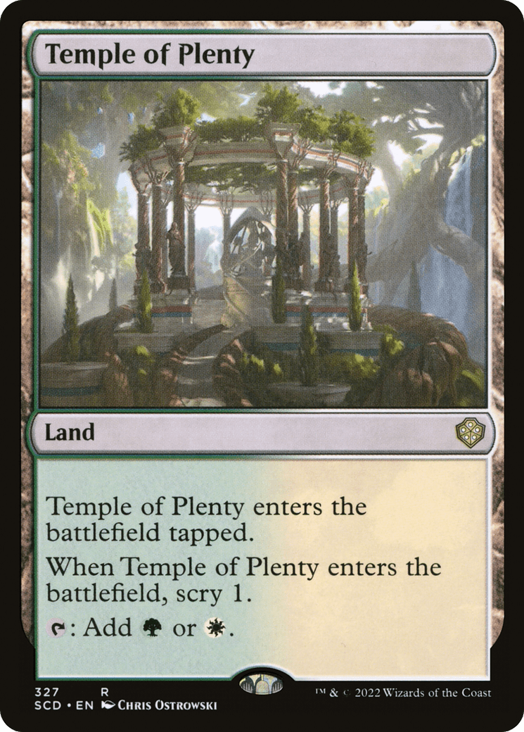 Temple of Plenty [Starter Commander Decks] MTG Single Magic: The Gathering  | Multizone: Comics And Games