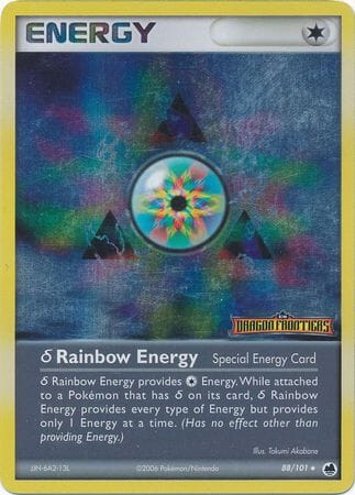 Rainbow Energy (88/101)(Delta Species) (Stamped) [EX: Dragon Frontiers] Pokemon Single Pokémon  | Multizone: Comics And Games