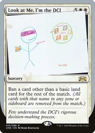 Look at Me, I'm the DCI [Unsanctioned] MTG Single Magic: The Gathering  | Multizone: Comics And Games