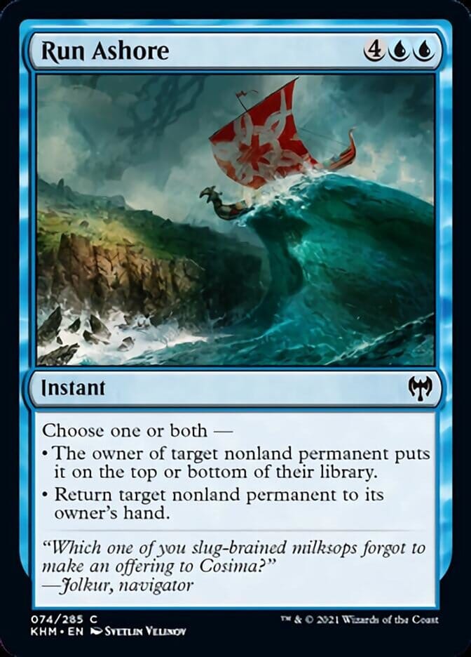 Run Ashore [Kaldheim] MTG Single Magic: The Gathering  | Multizone: Comics And Games