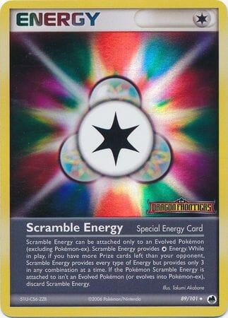 Scramble Energy (89/101) (Stamped) [EX: Dragon Frontiers] Pokemon Single Pokémon  | Multizone: Comics And Games