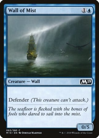 Wall of Mist [Core Set 2019] MTG Single Magic: The Gathering  | Multizone: Comics And Games