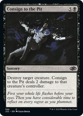 Consign to the Pit [Jumpstart 2022] MTG Single Magic: The Gathering  | Multizone: Comics And Games