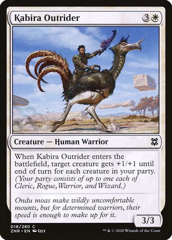 Kabira Outrider [Zendikar Rising] MTG Single Magic: The Gathering  | Multizone: Comics And Games