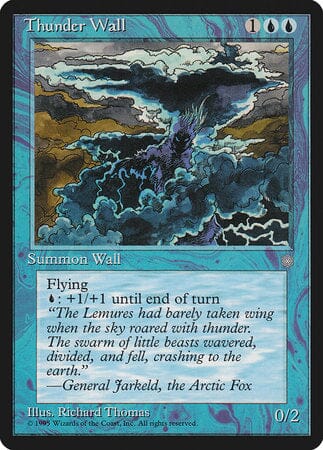 Thunder Wall [Ice Age] MTG Single Magic: The Gathering  | Multizone: Comics And Games