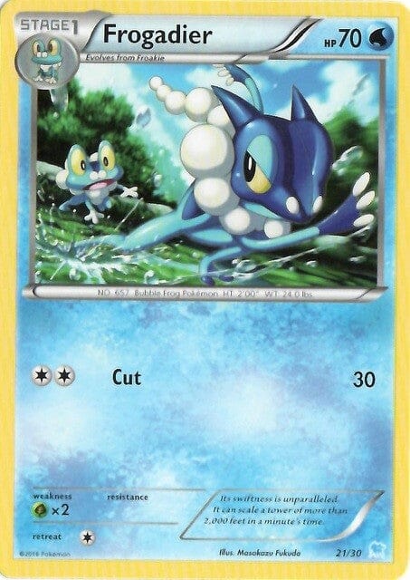 Frogadier (21/30) [XY: Trainer Kit 3 - Suicune] Pokemon Single Pokémon  | Multizone: Comics And Games