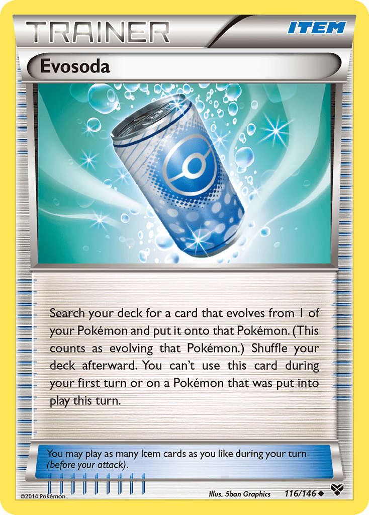 Evosoda (116/146) [XY: Base Set] Pokemon Single Pokémon  | Multizone: Comics And Games