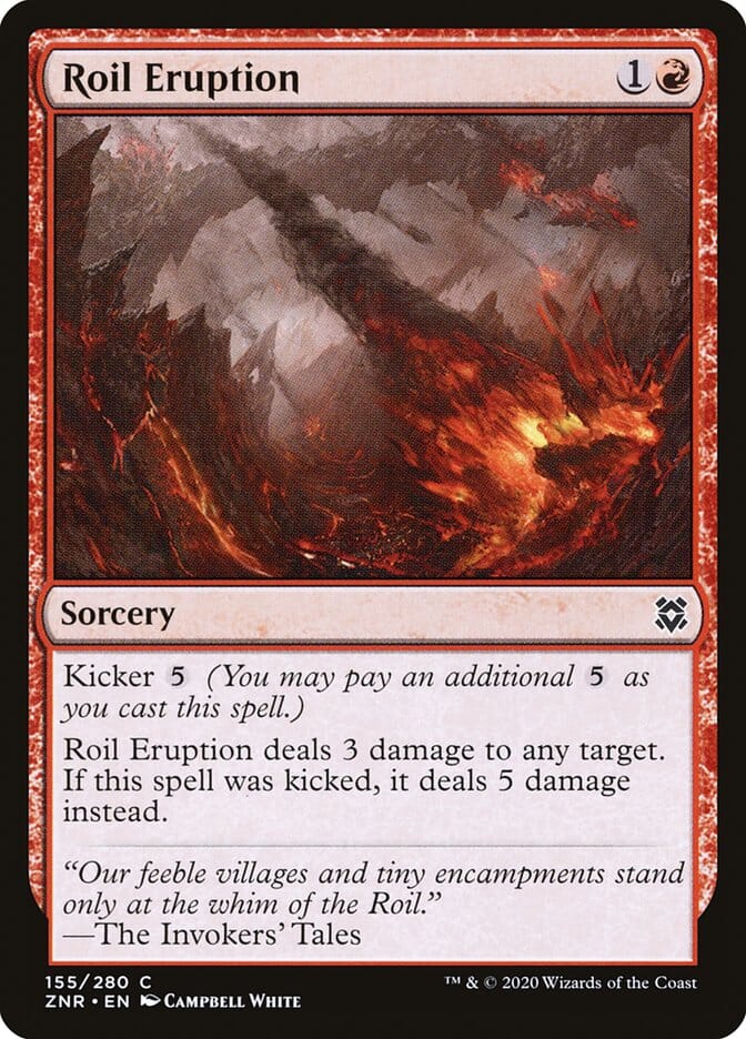 Roil Eruption [Zendikar Rising] MTG Single Magic: The Gathering  | Multizone: Comics And Games