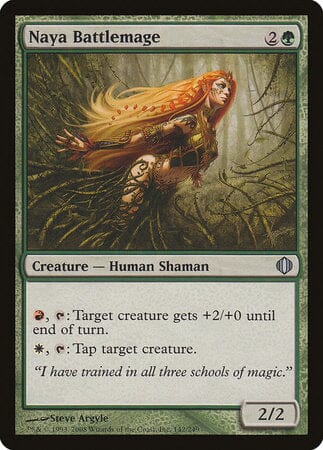 Naya Battlemage [Shards of Alara] MTG Single Magic: The Gathering  | Multizone: Comics And Games