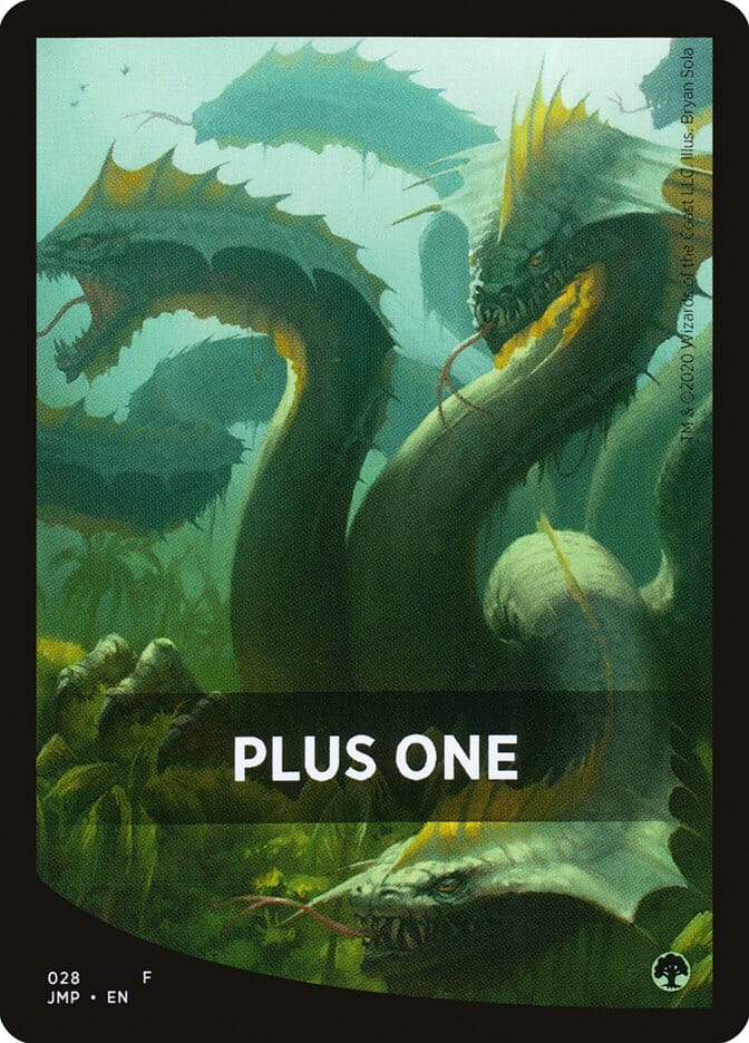 Plus One Theme Card [Jumpstart Front Cards] MTG Single Magic: The Gathering  | Multizone: Comics And Games