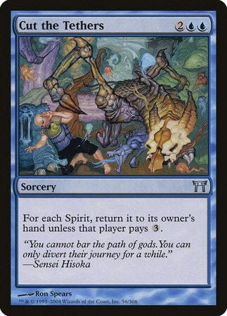 Cut the Tethers [Champions of Kamigawa] MTG Single Magic: The Gathering  | Multizone: Comics And Games