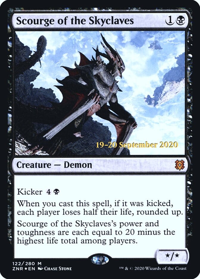 Scourge of the Skyclaves [Zendikar Rising Prerelease Promos] MTG Single Magic: The Gathering  | Multizone: Comics And Games