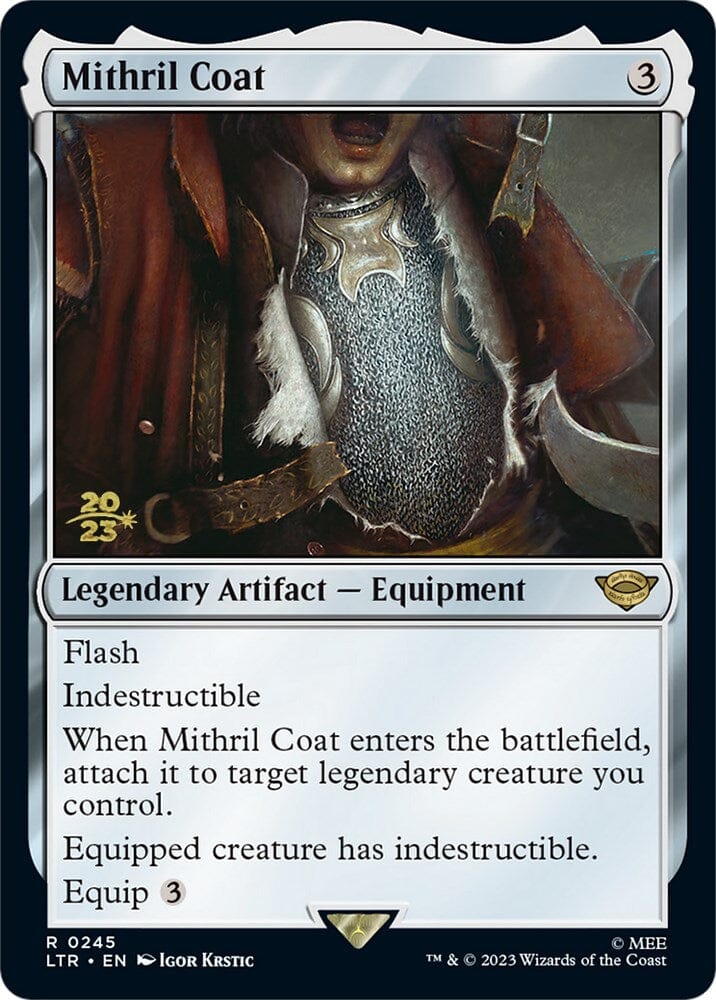 Mithril Coat [The Lord of the Rings: Tales of Middle-Earth Prerelease Promos] MTG Single Magic: The Gathering  | Multizone: Comics And Games
