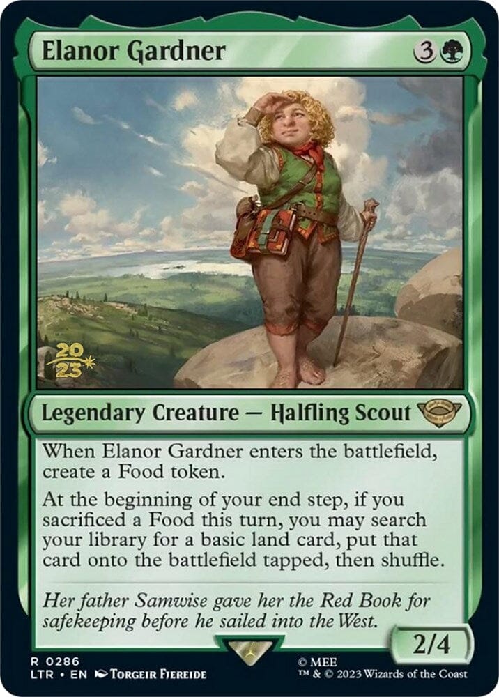 Elanor Gardner [The Lord of the Rings: Tales of Middle-Earth Prerelease Promos] MTG Single Magic: The Gathering  | Multizone: Comics And Games