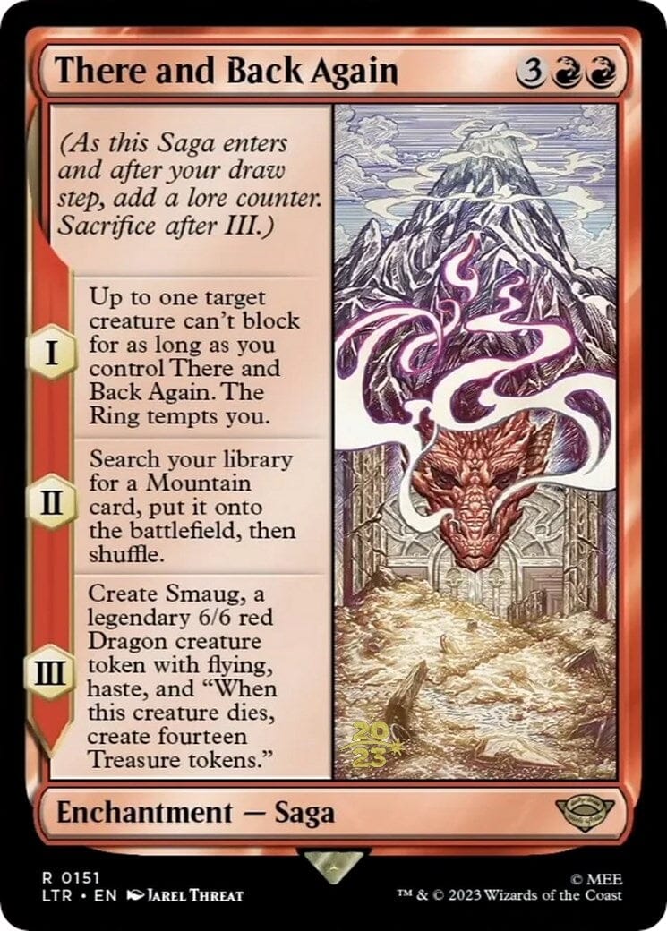 There and Back Again [The Lord of the Rings: Tales of Middle-Earth Prerelease Promos] MTG Single Magic: The Gathering  | Multizone: Comics And Games