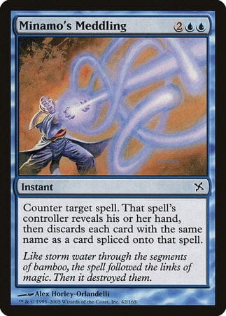 Minamo's Meddling [Betrayers of Kamigawa] MTG Single Magic: The Gathering  | Multizone: Comics And Games