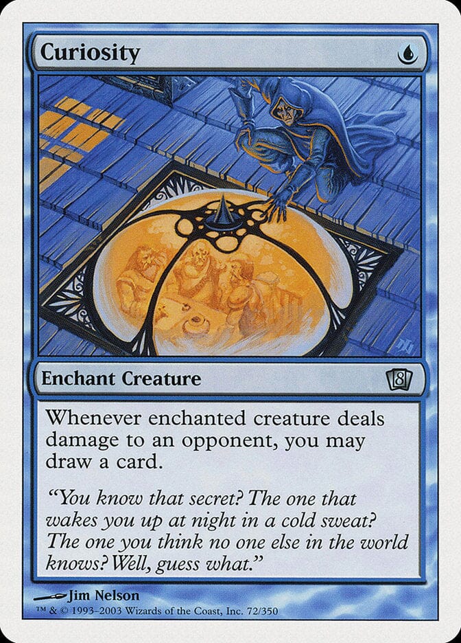 Curiosity [Eighth Edition] MTG Single Magic: The Gathering  | Multizone: Comics And Games