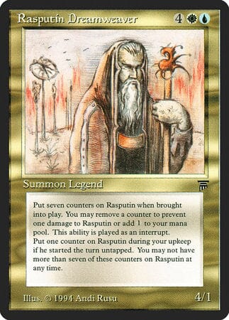 Rasputin Dreamweaver [Legends] MTG Single Magic: The Gathering  | Multizone: Comics And Games